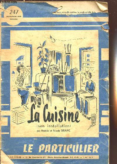 CATALOGUE / LA CUISINE (SON INSTALLATION) : MENSUEL NOV 1963