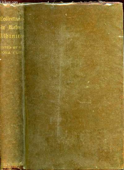 ORIGINAL PAPERS AND DOCUMENTS RELATING TO THE HISTORY OF THE HIGHLANDS AND ISLANDS OF SCOTLAND