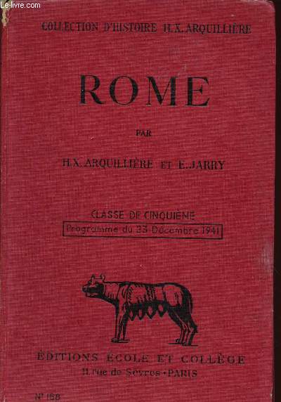 ROME : CLASSE DE CINQUIEME