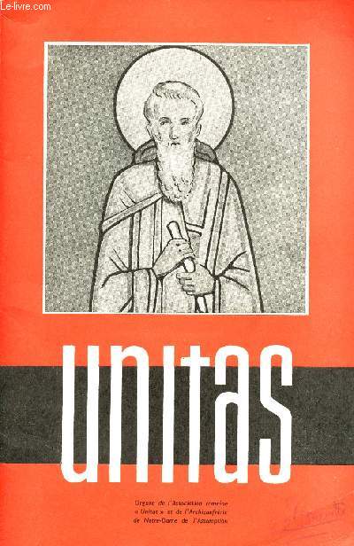 UNITAS N61 - 1963 - FASC I ET II - 1 VOLUME