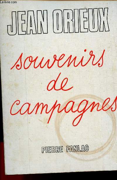 SOUVENIRS DE CAMPAGNES