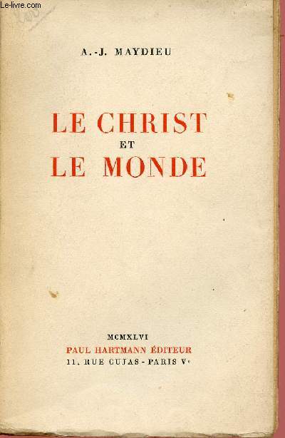 LE CHRIST ET LE MONDE