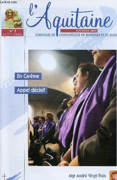 L'AQUITAINE - N 3 -4 FEV 2005
