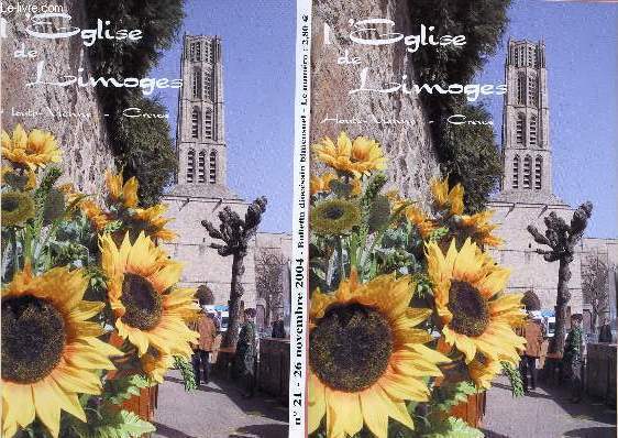 L'EGLISE DE LIMOGES : HAUTE-VIENNE / CREUSE 12 ET 26 NOV 2004