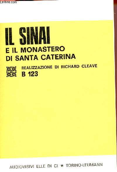 IL SINAI E IL MONASTERO DI SANTA CATERINA