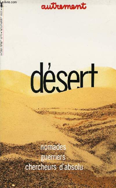 DESERT - HORS SERIE N5 - NOV 83