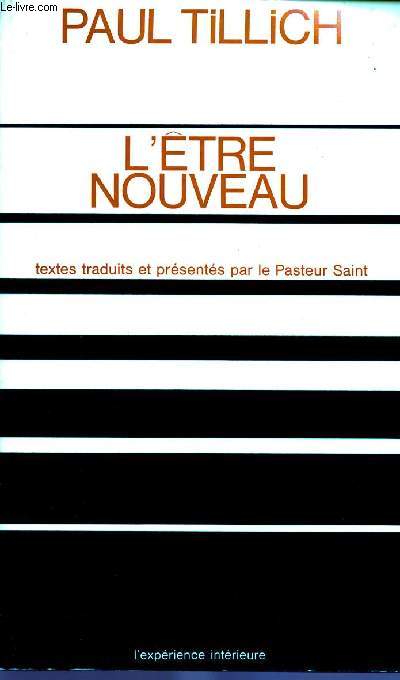 L'ETRE NOUVEAU