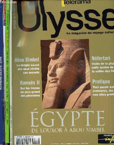 LOT DE 5 REVUES SUR L'EGYPTE