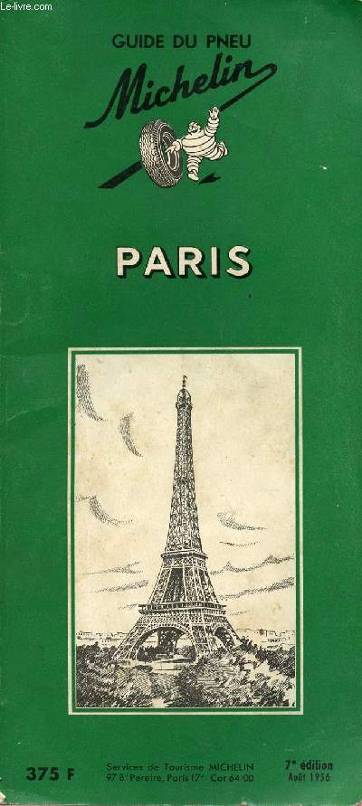 GUIDE DU PNEU MICHELIN : PARIS