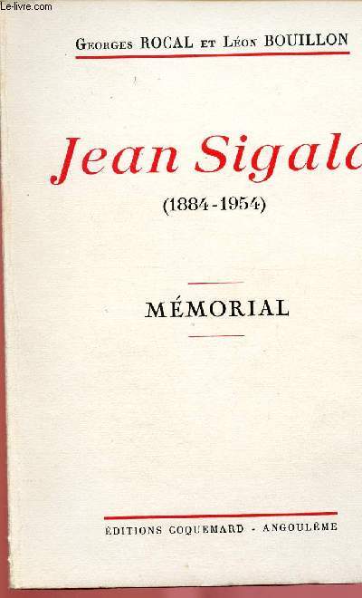 JEAN SIGALA ( 1884-1954)