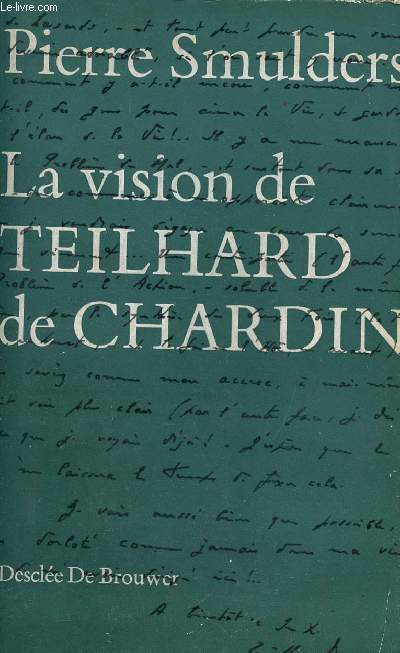 LA VISION DE TEILHARD DE CHARDIN