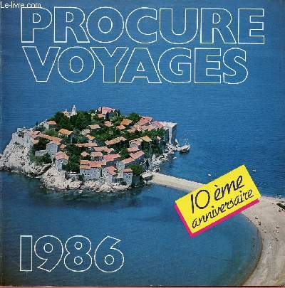 PROCURE VOYAGES - 1986