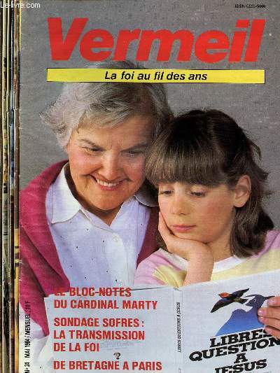 VERMEIL : 7 REVUES : N24,27,29 A 33