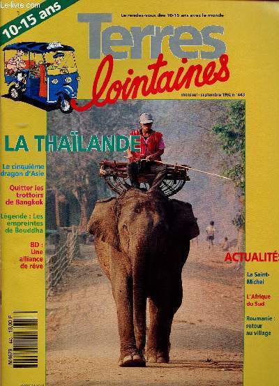 TERRES LOINTAINES N443 - SEPT 92