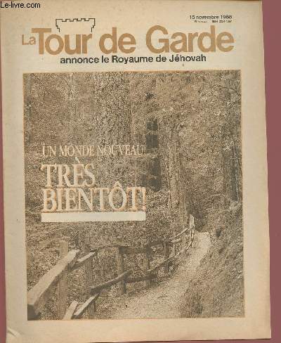 LA TOUR DE GARDE N 22- 15 NOV 88