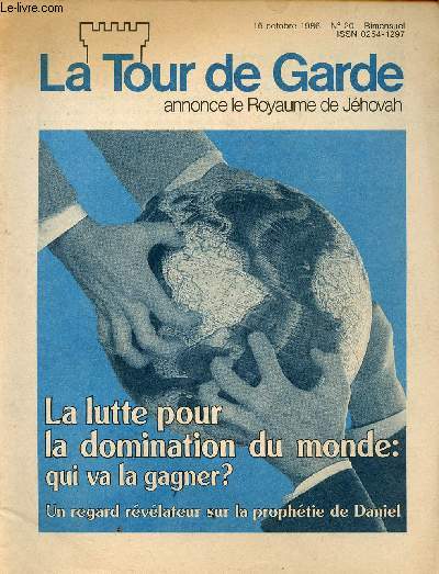 LA TOUR DE GARDE N20 - 15 OCT 86