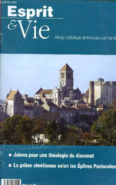 ESPRIT ET VIE N112 - SEPT 2004