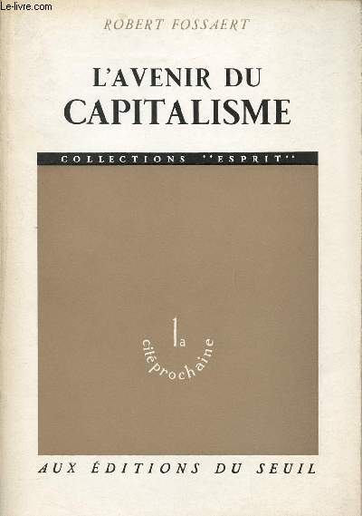 L'AVENIR DU CAPITALISME