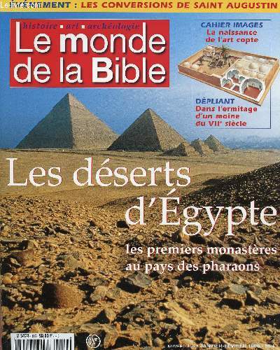 LE MONDE DE LA BIBLE N 116 - JAN/FEV 99