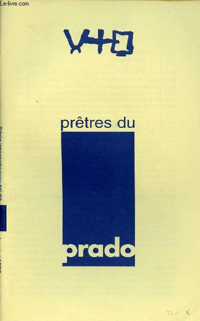 PRETRES DU PRADO N66 - JAN 98 : Lettre d'Antonio / 