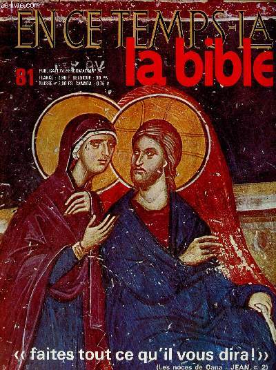 EN CE TEMPS-LA BIBLE N81 -11 MAI 71: 
