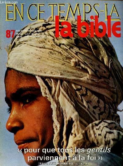 EN CE TEMPS-LA BIBLE N87 - 22 JUIN 71 : 