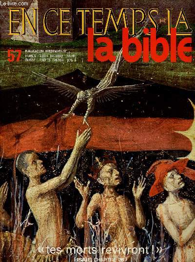 EN CE TEMPS-LA BIBLE N57- 24 NOV 70 : 