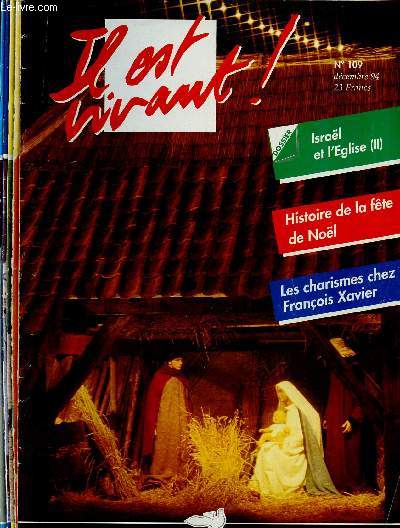 IL EST VIVANT - LOT DE 5 REVUES - N109,110;111,112 et 114
