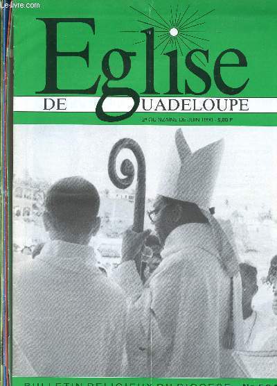 EGLISE DE GUADELOUPE - LOT DE 6 REVUES : N504, 607,609, 611, 612, 613 : 