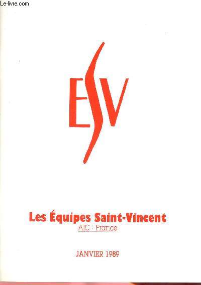 LES EQUIPES SAINT-VINCENT - JAN 89 : Chrtiens et libralisme, Chrtiens et socialisme, par Laurence de la Brosse / 