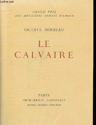 LE CALVAIRE