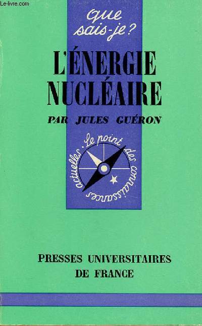 L'ENERGIE NUCLEAIRE