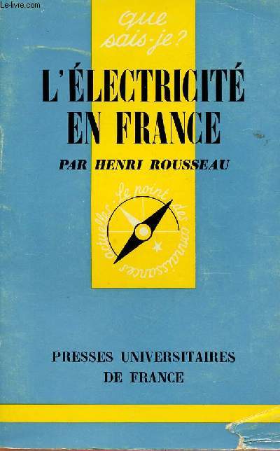 L'ELECTRICITE EN FRANCE