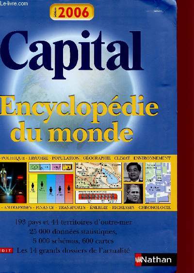 CAPITAL : L'ENCYCLOPEDIE DU MONDE - EDITION 2006