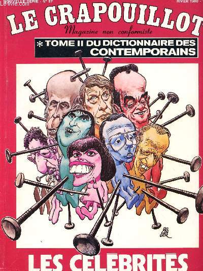 LE CRAPOUILLOT -NOUVELLE SERIE N57 - HIVER 1980 : Tome II du dictionnaire contemporains des clbrits : De G  M.