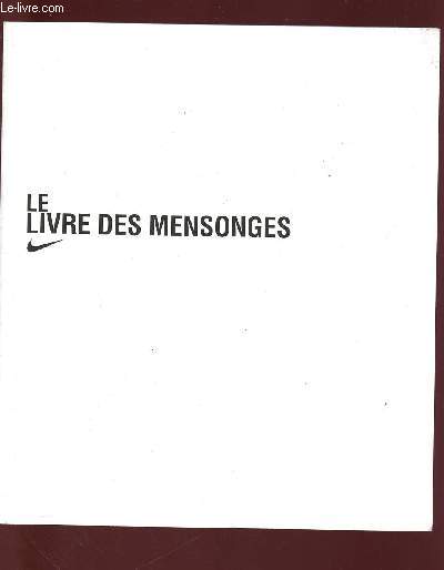 LE LIVRE DES MENSONGES