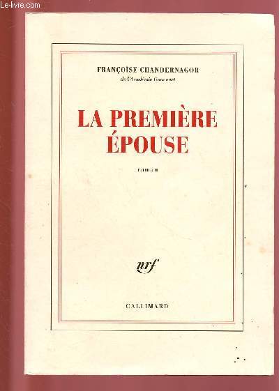 LA PREMIERE EPOUSE