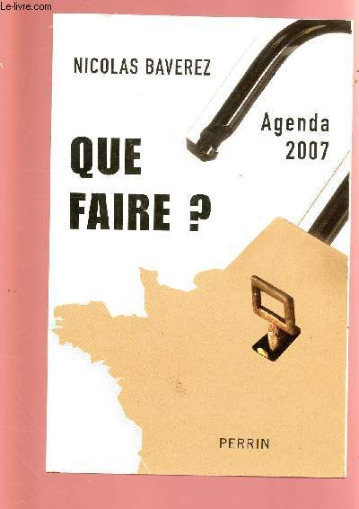 QUE FAIRE , AGENDA 2007