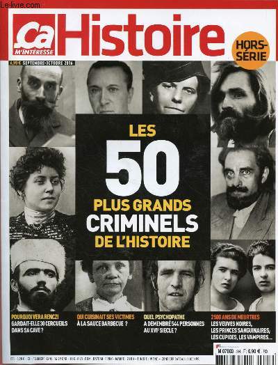 CA M'INTERESSE HISTOIRE - HORS-SERIE - SEPT/OCT 2016 :