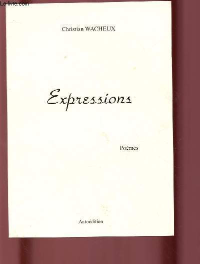 EXPRESSIONS : POEMES
