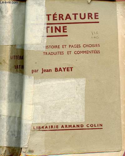LITTERATURES LATINES : histoire