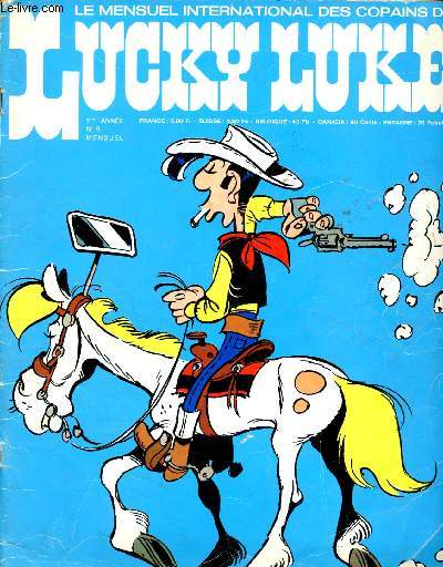 LE MENSUEL INTERNATIONAL DES COPAINS DE LUCKY LUKE - 1RE ANNEE N9