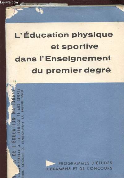 EDUCATION PHYSIQUE ET SPORTIVE DANS L'ENSEIGNEMENT DU PREMIER DEGRE - PROGRAMME REDUIT : Progression d'exercice simple pour enfants de 6  14 ans.