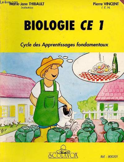 BIOLOGIE CE 1 : CYCLE DES APPRENTISSAGES FONDAMENTAUX