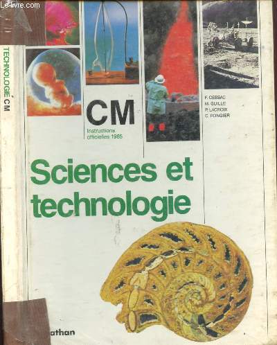 SCIENCES ET TECHNOLOGIE - CM