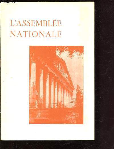 L'ASSEMBLEE NATIONALE