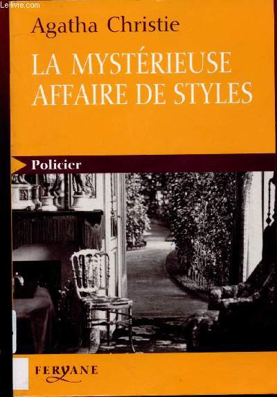 LA MYSTERIEUSE AFFAIRE DE STYLES (ROMAN POLICIER) - GROS CARACTERES