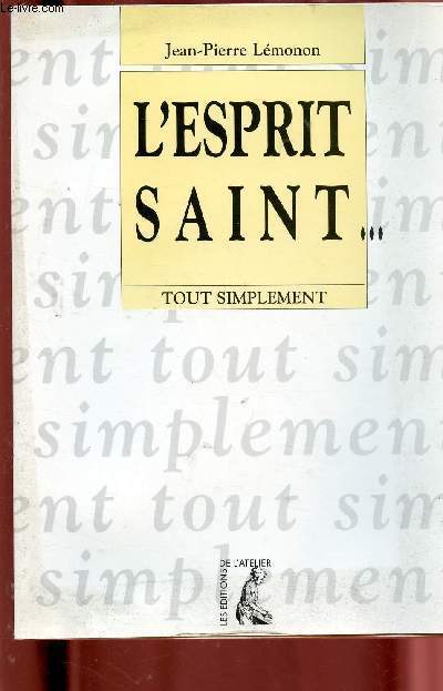 L'ESPRIT SAINT ... - COLLECTION 
