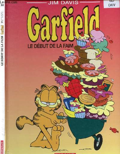 GARFIELD : LE DEBUT DE LA FAIM (BANDE-DESSINEE)