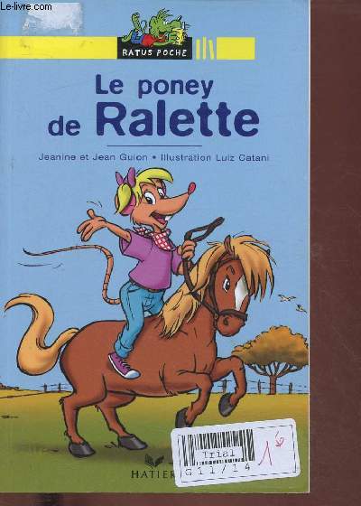 LE PONEY DE RALETTE (ALBUM JEUNESSE) - COLLECTION 